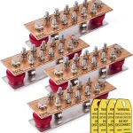 GOUNENGNAIL Ground Bar 10‑Pos Wall Mount 7kV-0