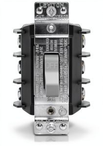 Leviton Toggle Switch Wall Mount Metal 30 Amp Motor Control-0