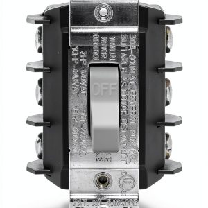 Leviton Toggle Switch Wall Mount Metal 30 Amp Motor Control-0