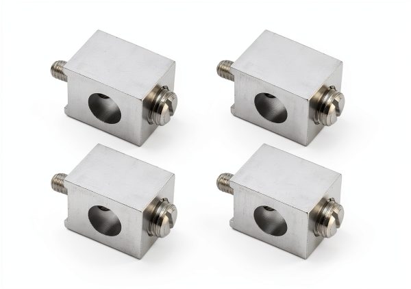 Fukaisu Aluminum Ground Lugs Silver Electrical Grounding-2