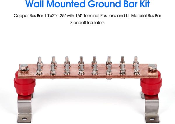 Copper Ground Bar GOUNENGNAIL 16 Position-4