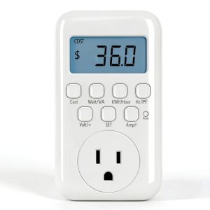 HBN Watt Meter Plug Energy Monitor Backlit Display-0
