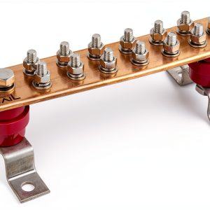 GOUNENGNAIL Copper Ground Bar 12 Pos Wall Mount-0