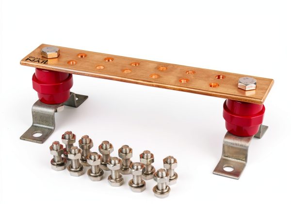 GOUNENGNAIL Copper Ground Bar 12 Terminal Positions UL-4