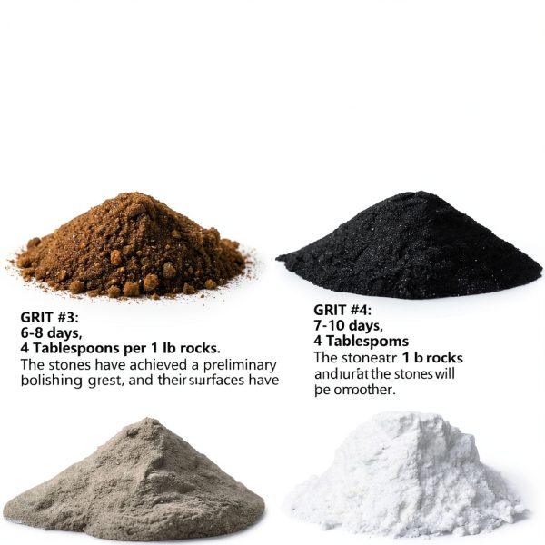 8 LBS Tumbler Grit Kit sackorange Coarse Medium & Ceramic Filler-1