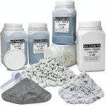 8 LBS Tumbler Grit Kit sackorange Coarse Medium & Ceramic Filler-0