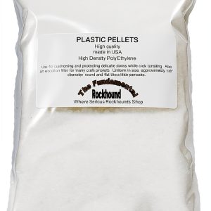 HDPE Plastic Pellets 3 lb Rock Tumbling Media by Fundamental Rockhound-0