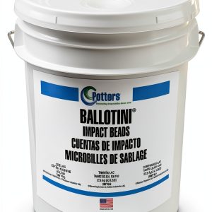 Ballotini Blast Media Glass Beads Extra Fine 53 lb Tumbling Media-0